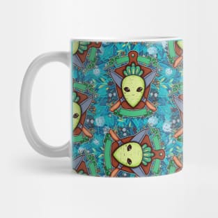 Radish and Knife Coat of Arms Mug